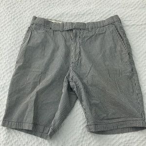 Polo Ralph Lauren Bradbury Seersucker Shorts Sz 35